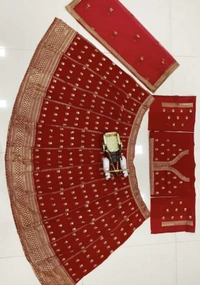 Heavy embroidery work Designer Lehenga